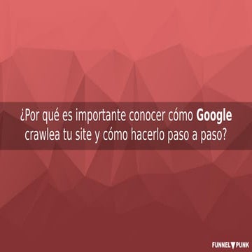 Análisis de GoogleBot con Google Analytics por Lino Uruñuela