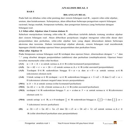 Analisis real-lengkap-a1c