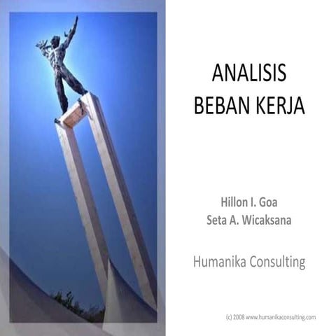 Analisis Beban Kerja