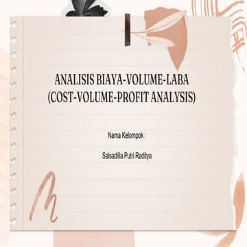 Analisis Biaya Volume Laba.pptx
