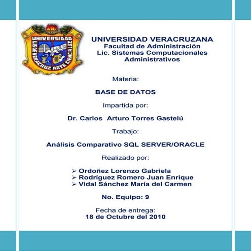 Analisis Comparativo 