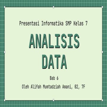 Analisis Data - 7F02AlifahAmani