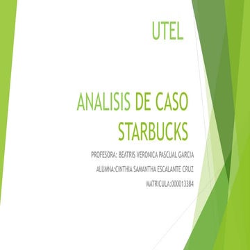 Analisis de caso starbucks