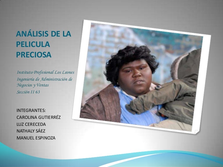Análisis De La Película Precious Desde El Trabajo Social es.slideshare.net