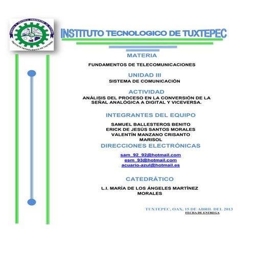 Analisis del proceso en la conversion de la señal analogica a digit_viceversa