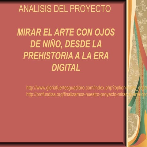 Analisis del proyecto