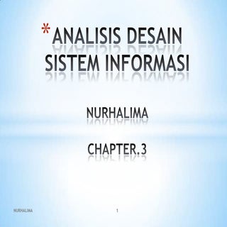 Analisis desain sistem informasi ppt.3