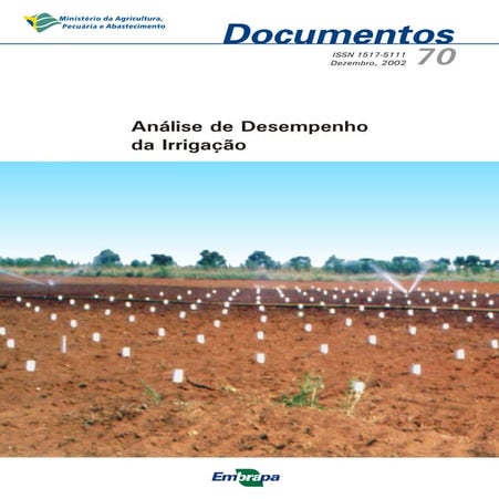 Analisis desempeño de sistemas riego Embrapa