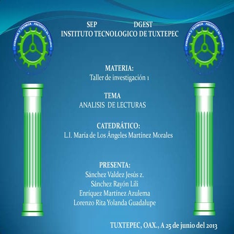 Analisis de textos academicos