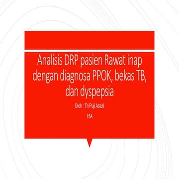Analisis drp bnr