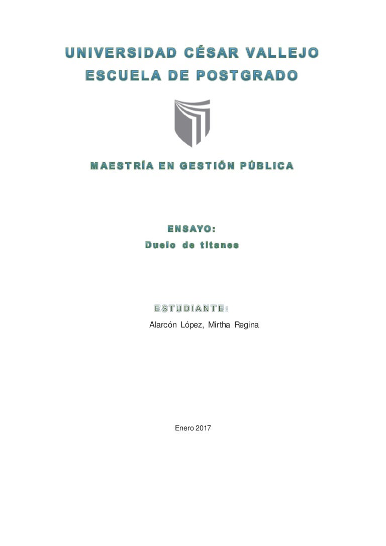 Analisis Duelo De Titanes