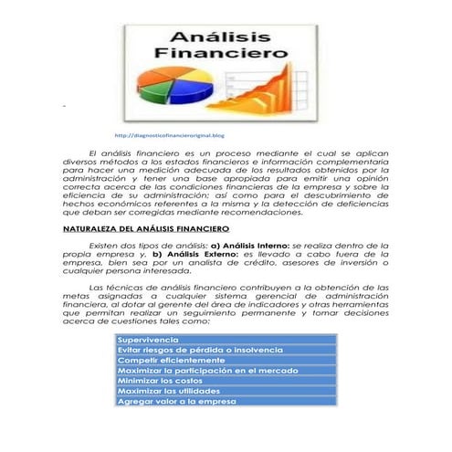 Analisis financiero