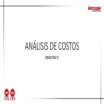 Analisis financiero