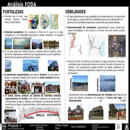 FRUTILLAR: FODA, SÍNTESIS Y TERRENOS