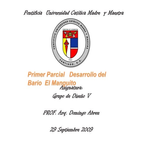 Analisis General Barrio El Maguito | PPTX