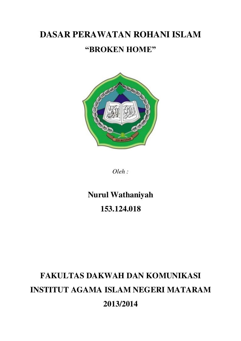 Analisis Kasus Broken Home