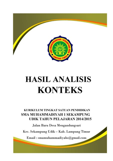 Analisis konteks