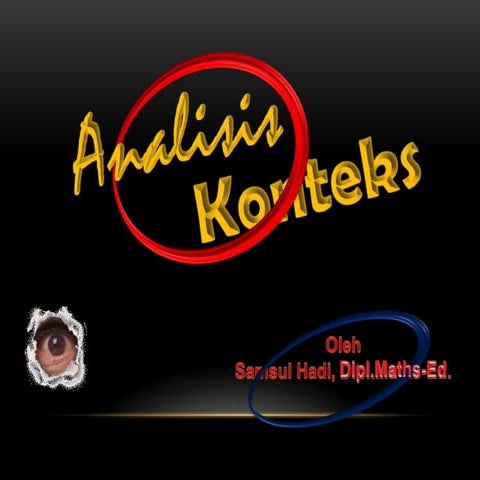 Analisis Konteks