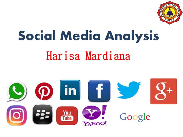 Analisis media sosial harisa mardiana