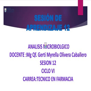 ANALISIS MICROBIOLOGICO SESION 12 TECNICA DE CONTROL DE CALIDAD.pptx
