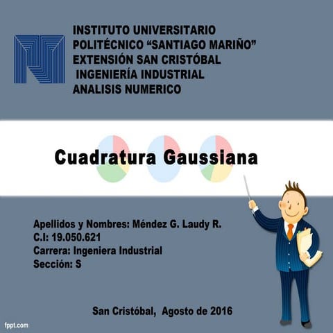 Cuadratura Gaussiana