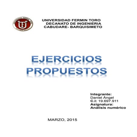 Analisis numerico asignaciones 3