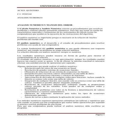 Analisis numerico axcel quintero