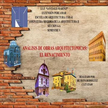 Analisis renacimiento