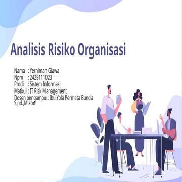 Analisis Risiko Organisasi tugas yerni.pptx