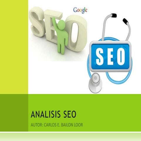 Analisis Seo & Medios Solciales