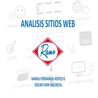 Analisis Sitios Web Ramo