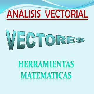 Analisis vectorial