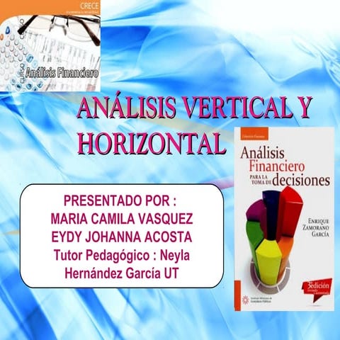 Analisis vertical y horizontal