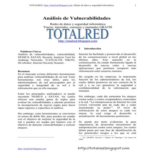 Analisis vulnera