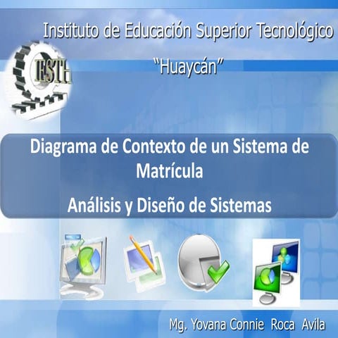 Analisis y diseño diagrama de contexto