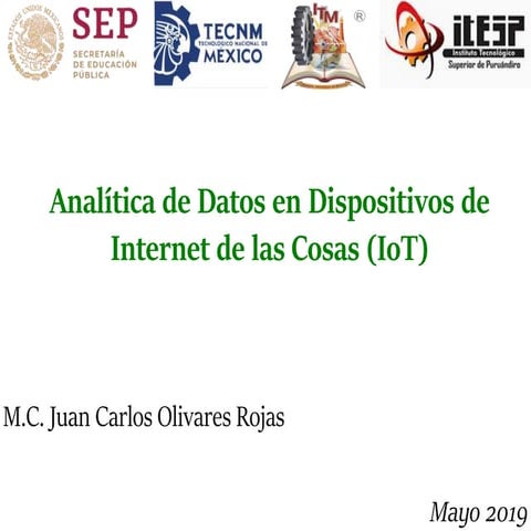 Analitica de Datos en Dispositivos de Internet de las Cosas
