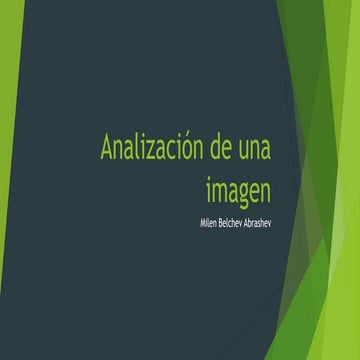 Analización de una imagen | PPT