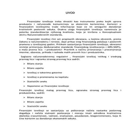 Analiza finansijske situacije u turizmu i sportu   finansije