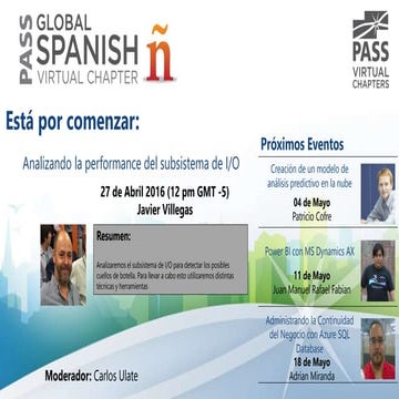 Analizando la performance del subsistema de IO