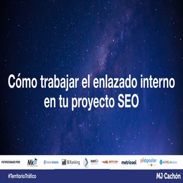 Cómo analizar enlazado interno en un proyecto SEO #TerritorioDSM #TeritorioTr...