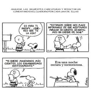 Analizar las siguientes caricaturas
