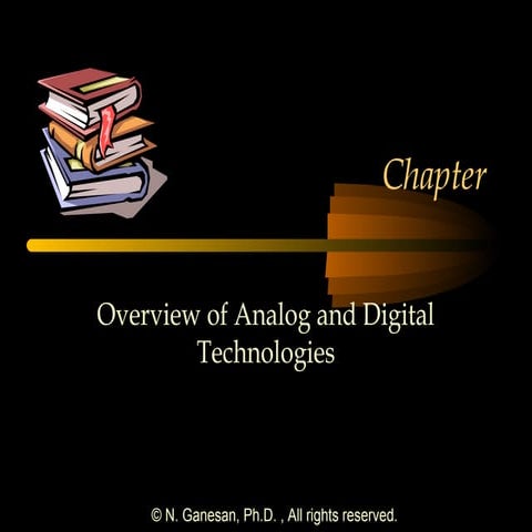 Analog and digital communicaitons