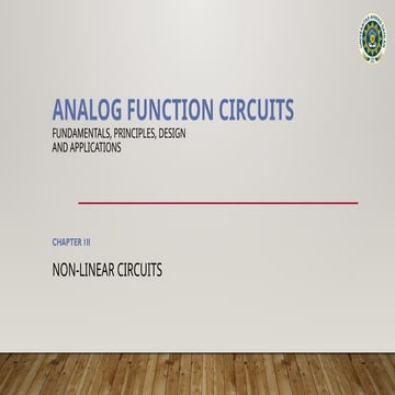 Analog Function Circuits - Chapter 3.pptx