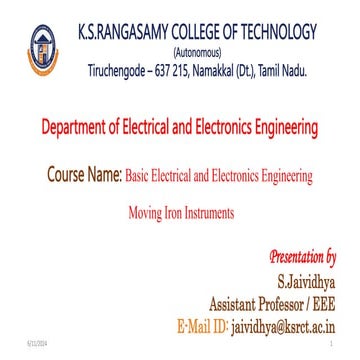 Analog Instrument basic of electricity.pptx