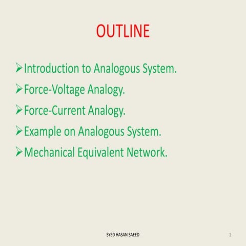 Analogous system 4