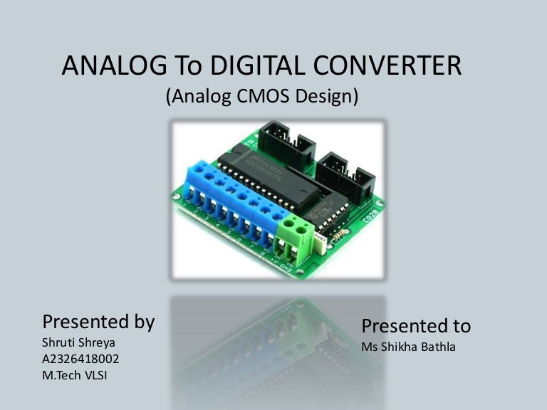 Analog to digital converter