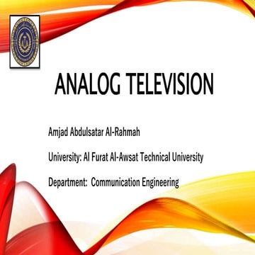 Analog TV set by Amjad Abdulsatar.pptx