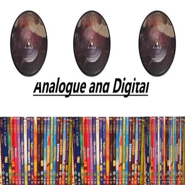 Analogue and digital