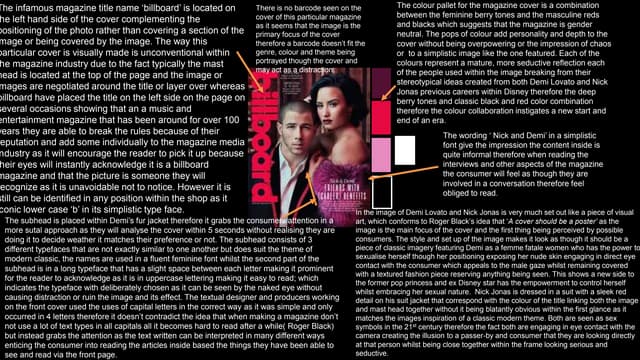 Magazine Analysis
