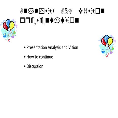 Analyis and Vision Presentation V2